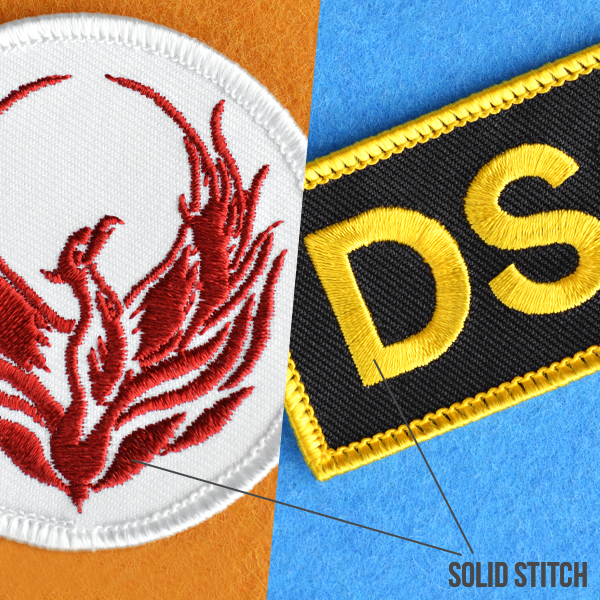 Different Types Of Stitching Used On Embroidered Patches