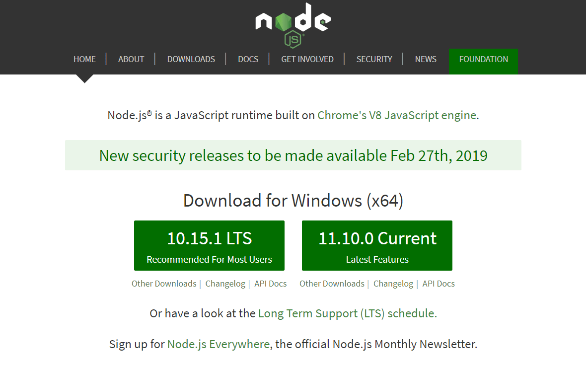 Node js for beginners Hello world Set up work space