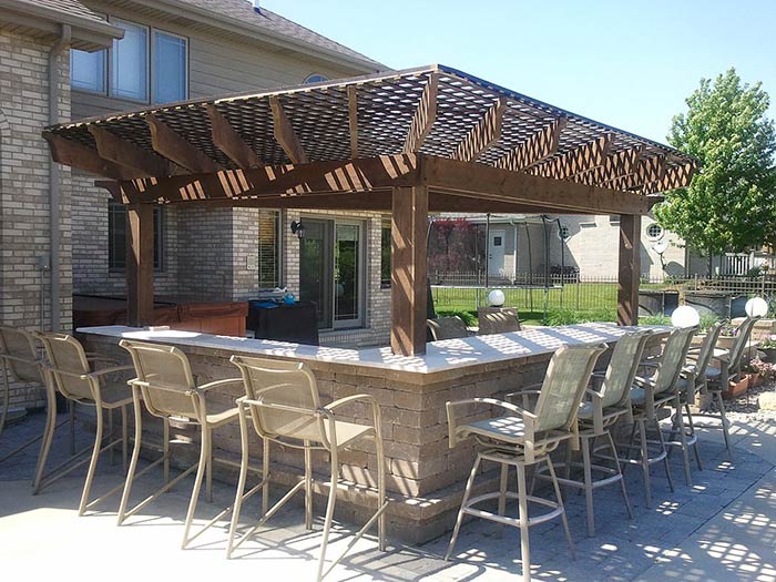 Outdoor Kitchens & Bars Gallery Orland Park All Seasons Pools