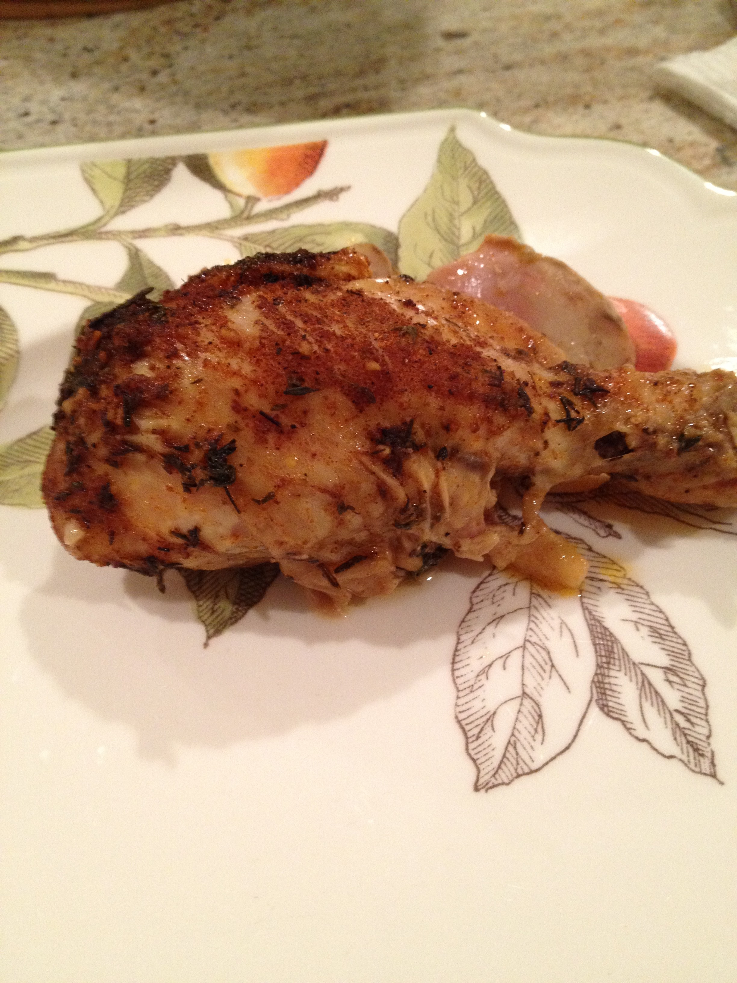 Spiced Chicken Legs in the Crock Pot