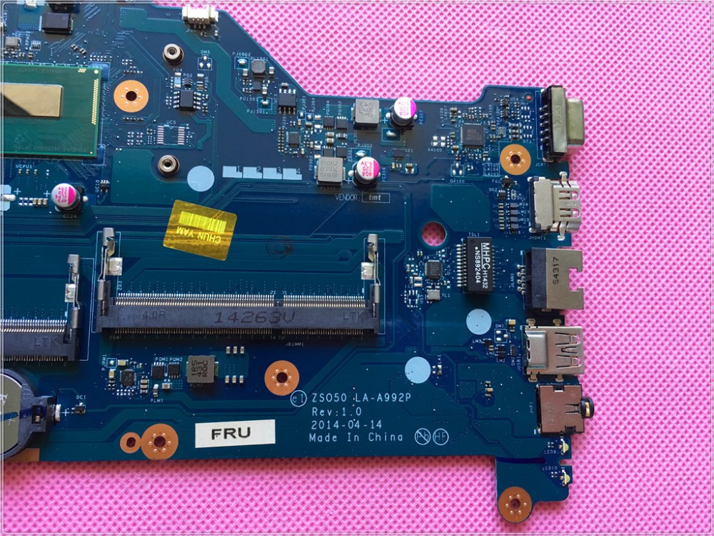 HP Pavilion 15R Laptop Motherboard 780120601 ZS050 LAA992P I5