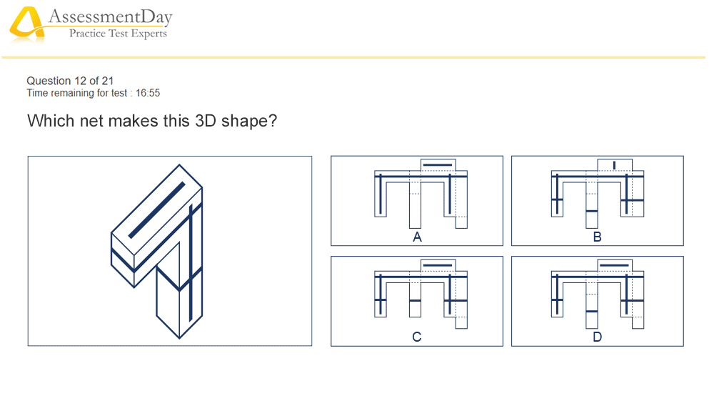 Online Spatial Reasoning Tests, Free Preparation Tests