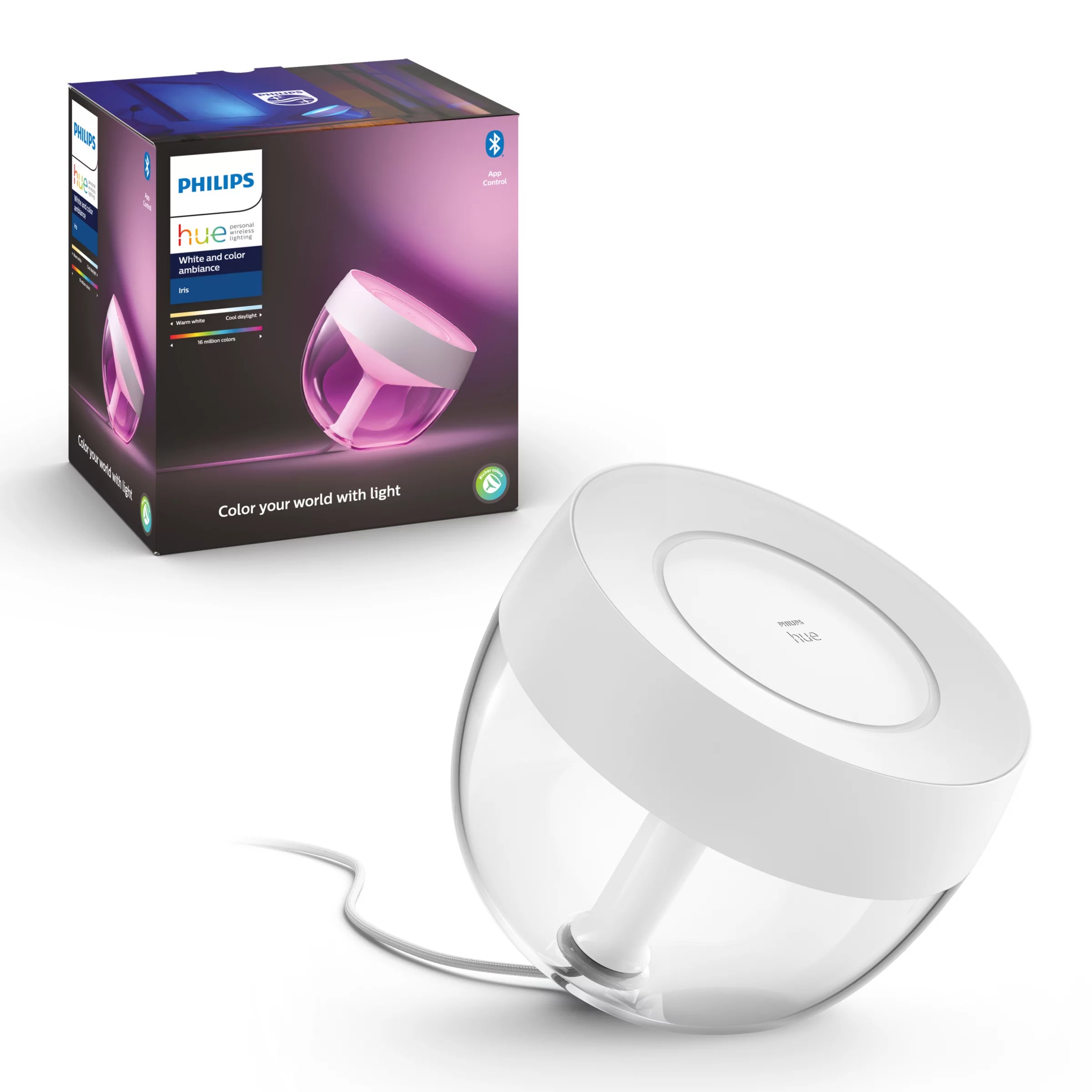 Hue White & Color Ambiance Iris Tischleuchte Philips Hue