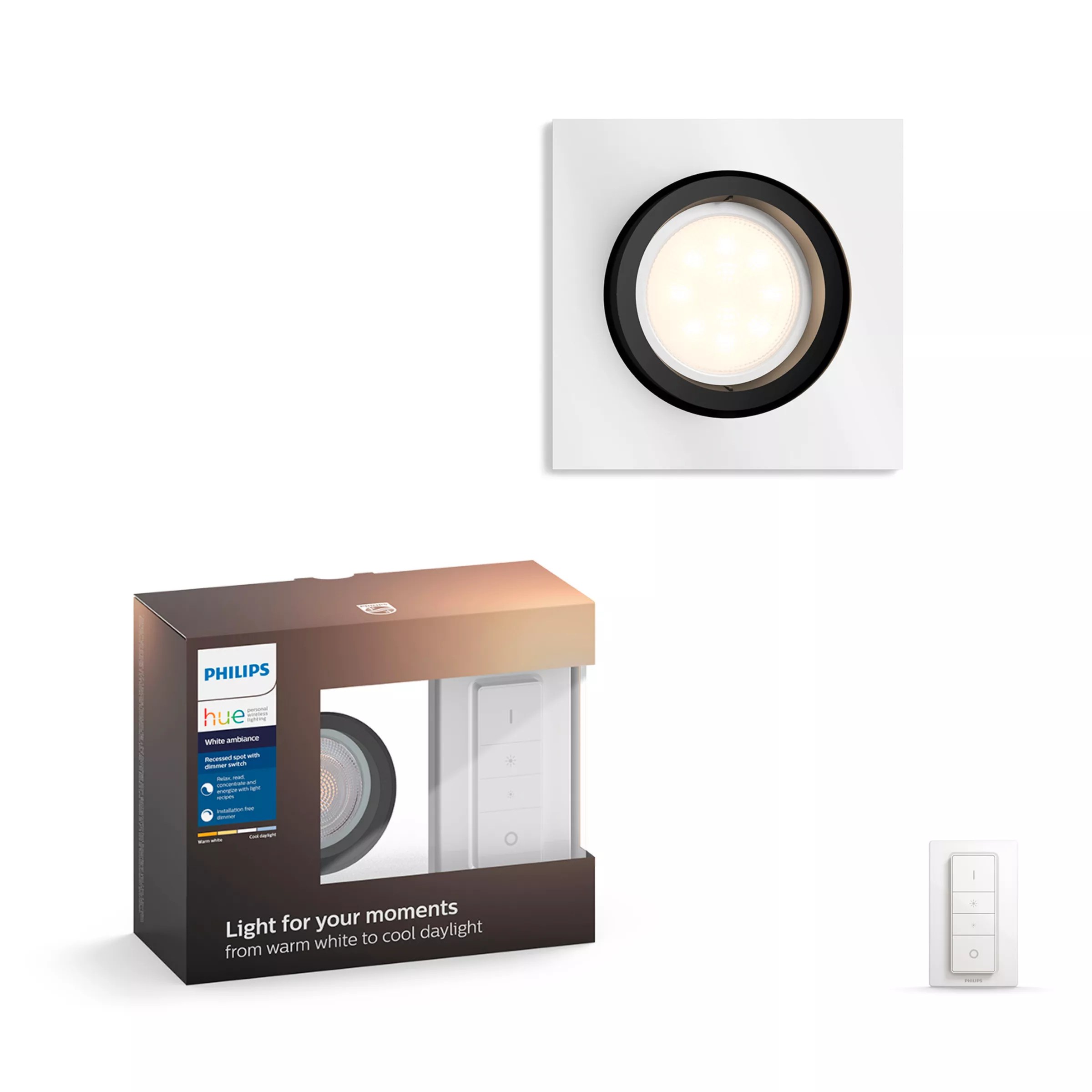 Hue White Ambiance Milliskin Einbauspot | Philips Hue De