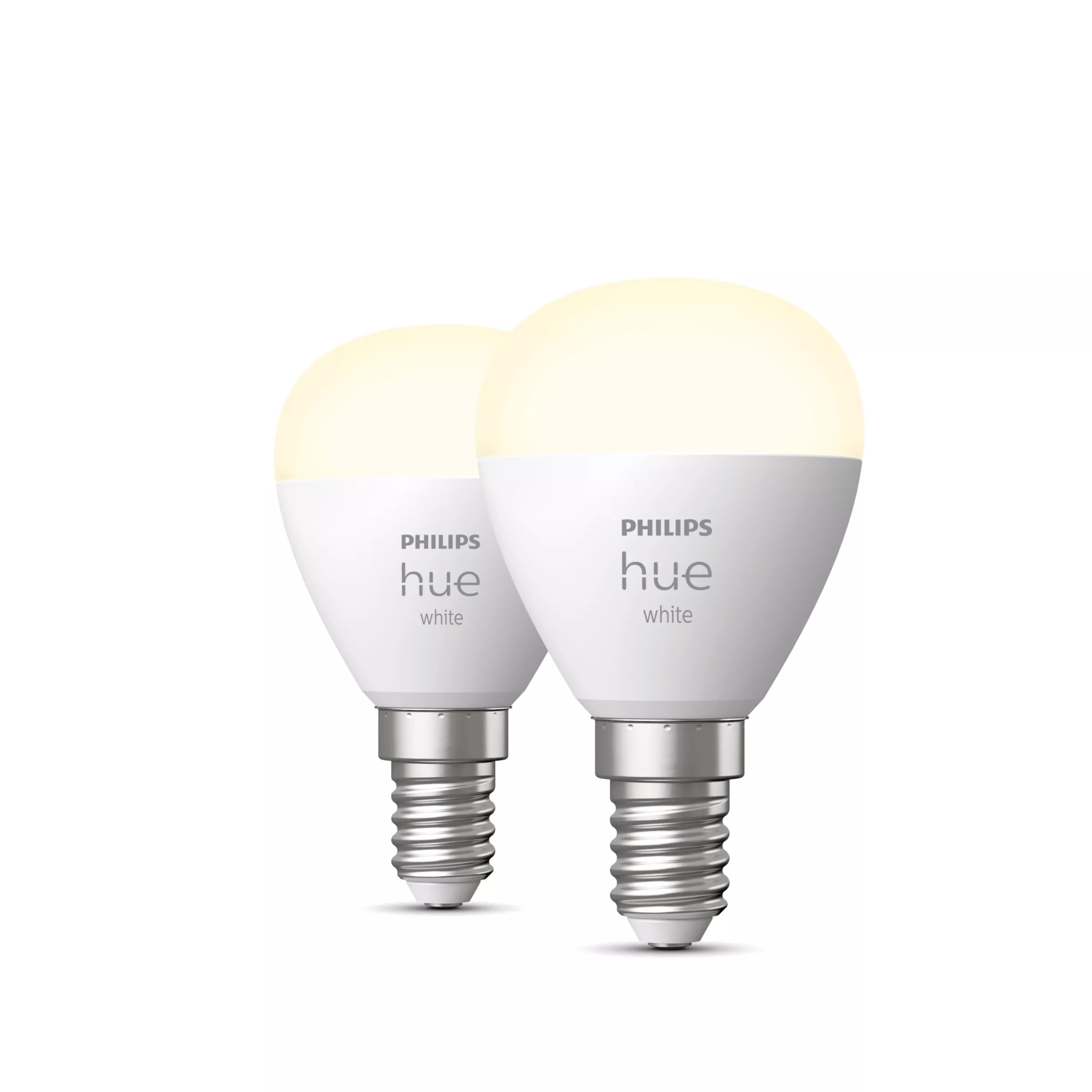Hue 2pack E14 Lustre LED Bulb White Philips Hue UK