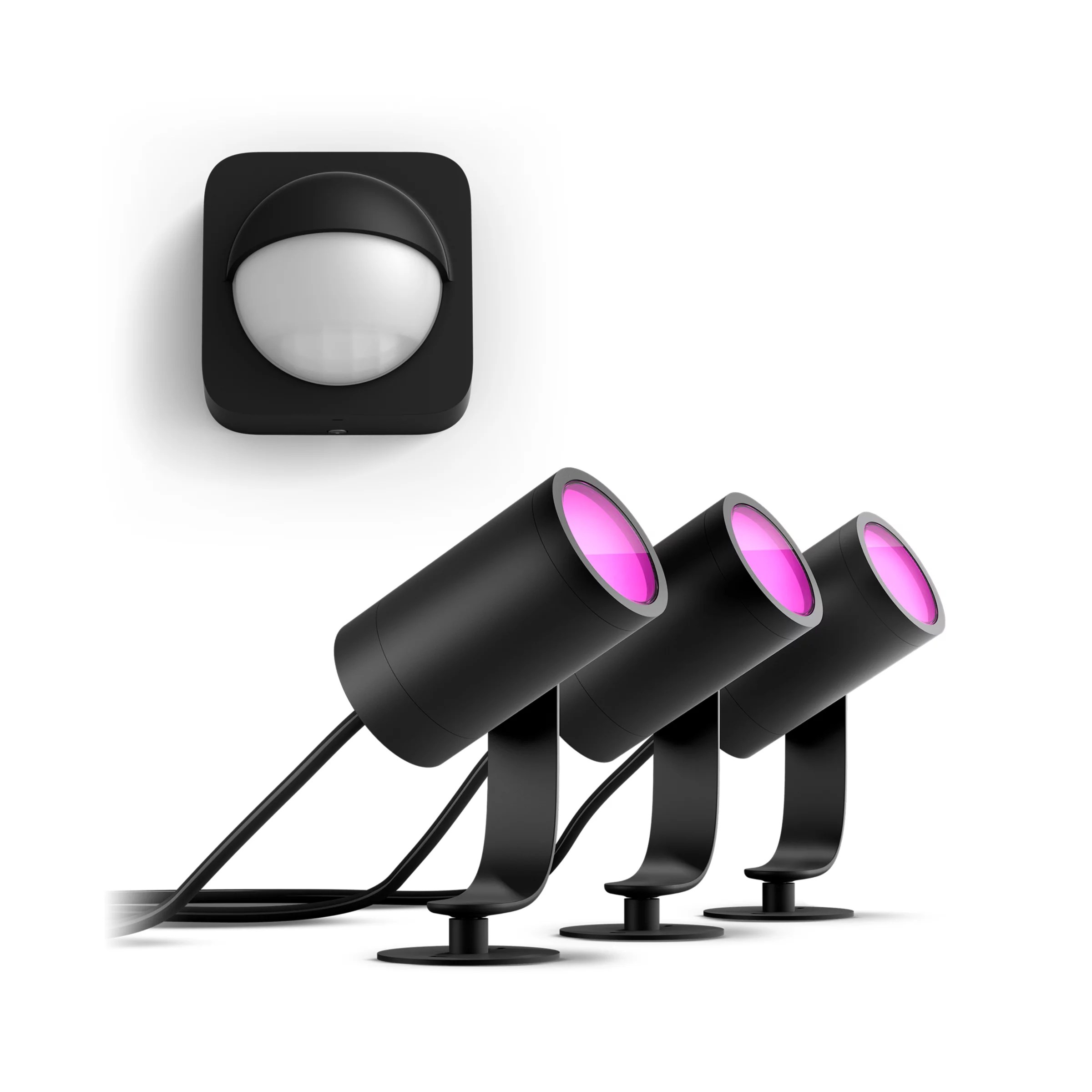Bundle 3x Lily spotlights + Outdoor sensor Philips Hue