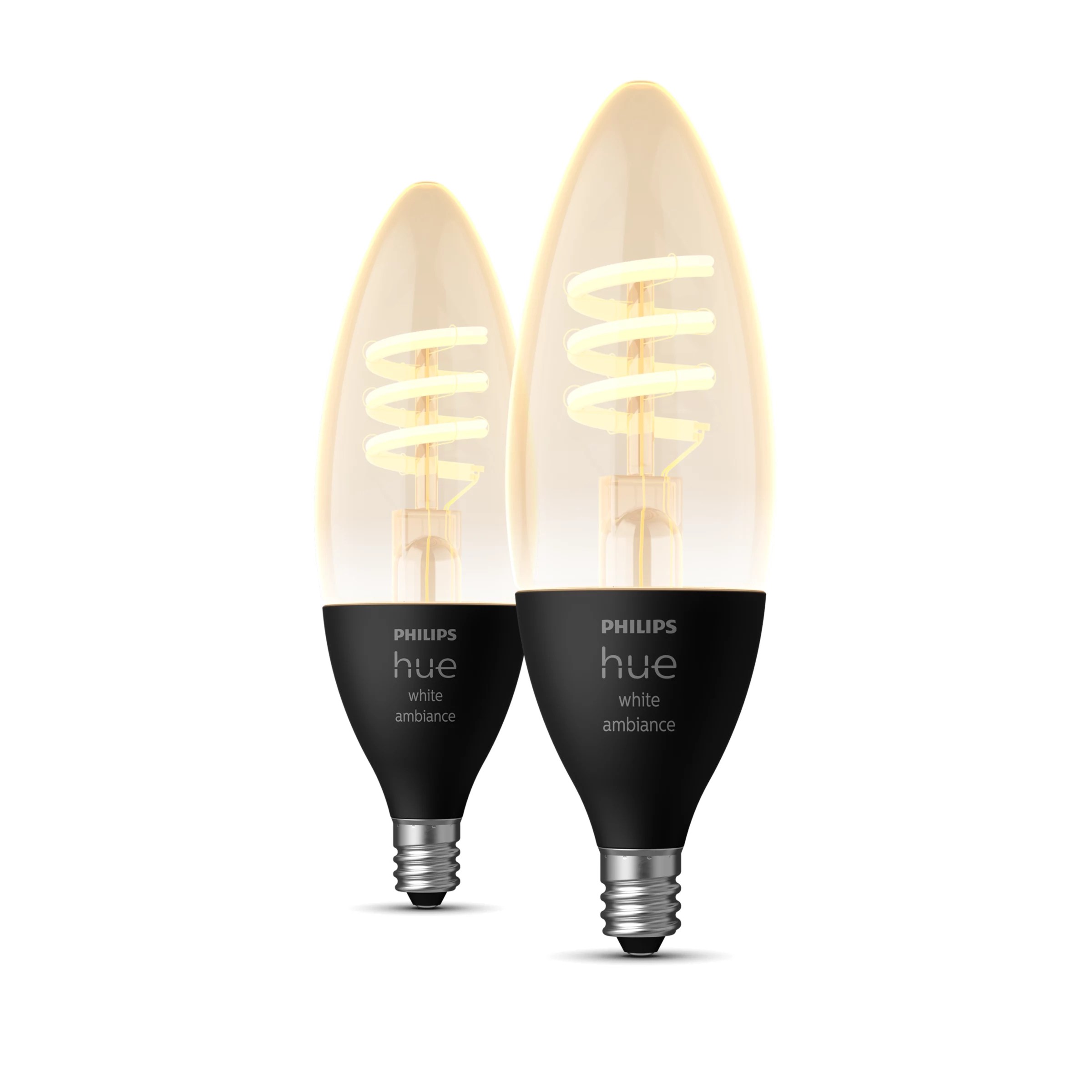 Hue White Ambiance Filament Candle - E12 smart bulb - (2-pack