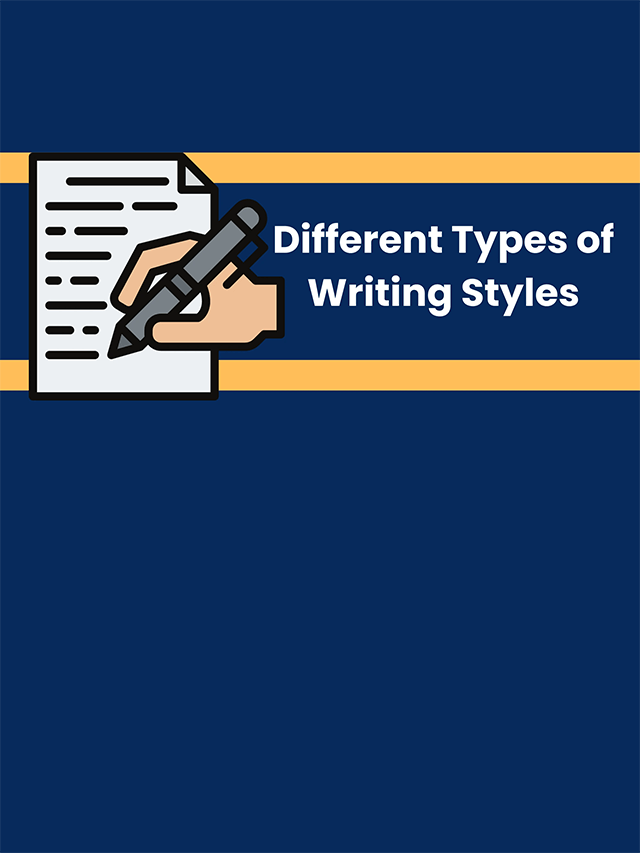 Different Types Of Writing Styles Forms Of Writing Explained