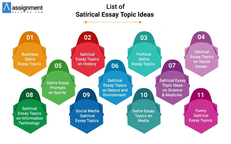 270 Amazing Satirical Essay Topics to Deal With