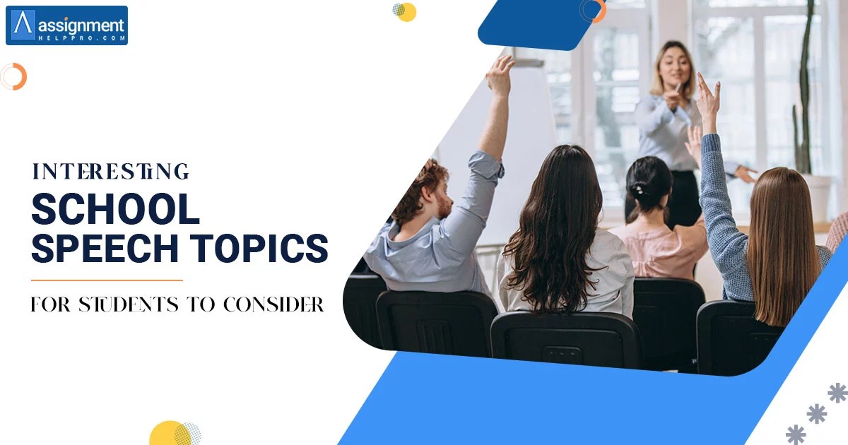 270 Engaging School Speech Topics for Students to Consider
