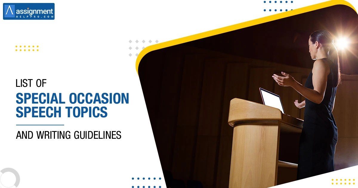 50+ Top Special Occasion Speech Topics and Ideas