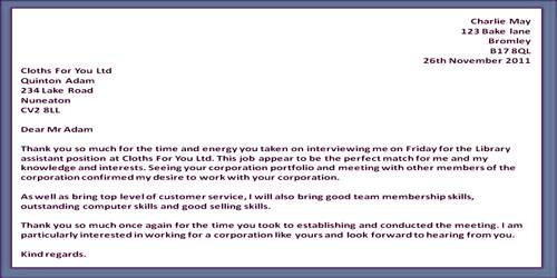 Appreciation Letter to Customer Assignment Point