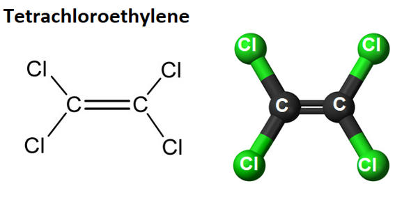 Tetrachloroethylene a volatile chlorinated organic
