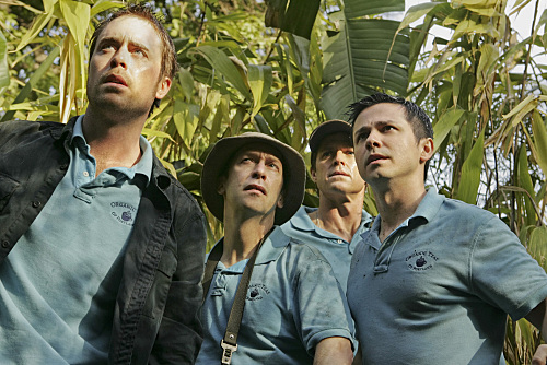 James Murray, Tim Blake Nelson, Eric Close and Freddy Rodriguez in