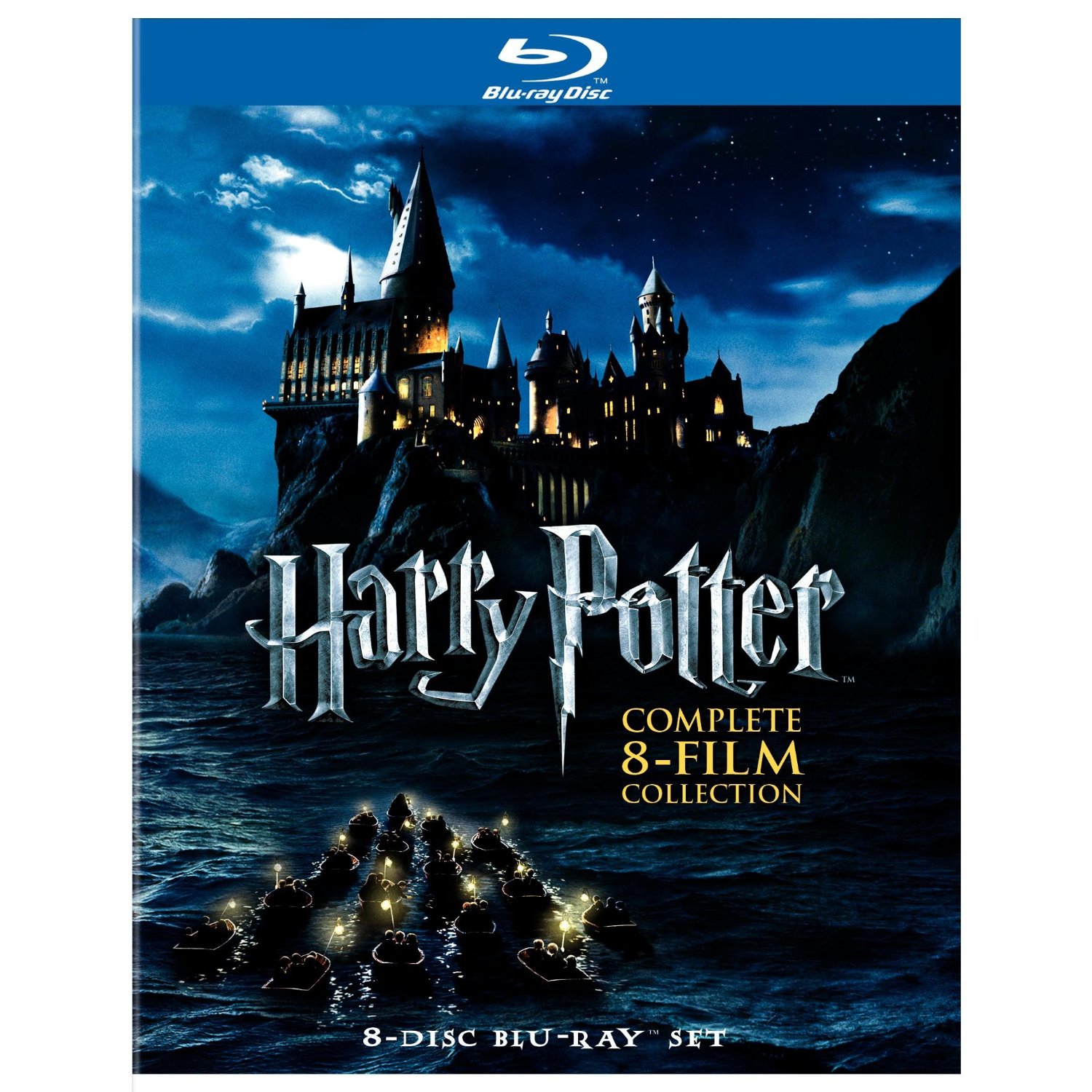 HARRY POTTER 8Film Collection Box Set Bluray ©2011 Warner Bros