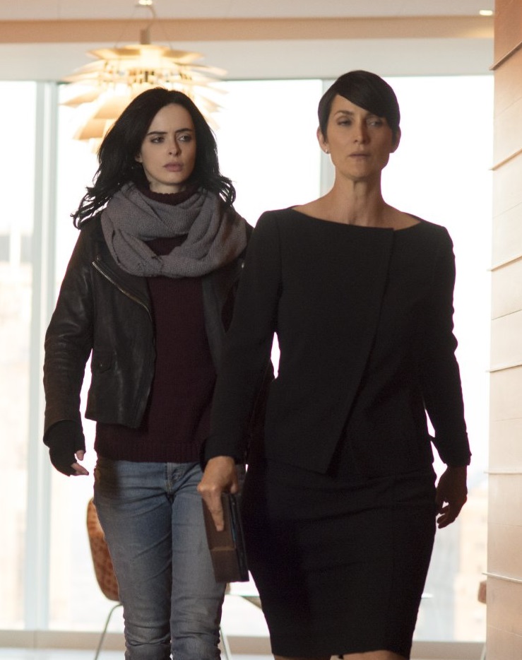 JESSICA JONES CarrieAnne Moss talks IRON FIST and JESSICA JONES exclusive interview