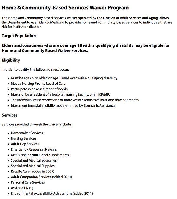 Learn About Medicaid & Assisted Living Waivers in South Dakota