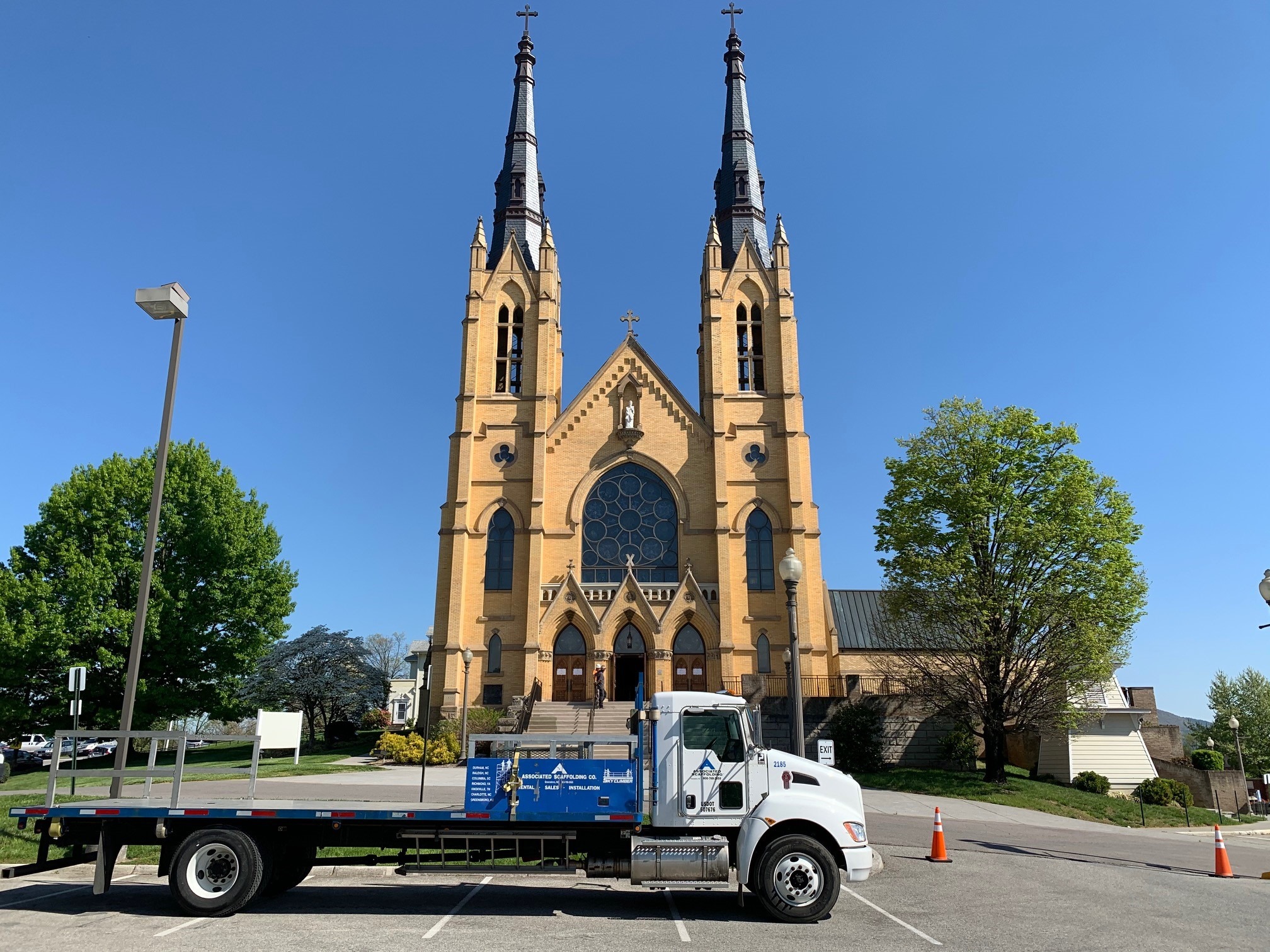 St. Andrews Catholic Church > Associated Scaffolding