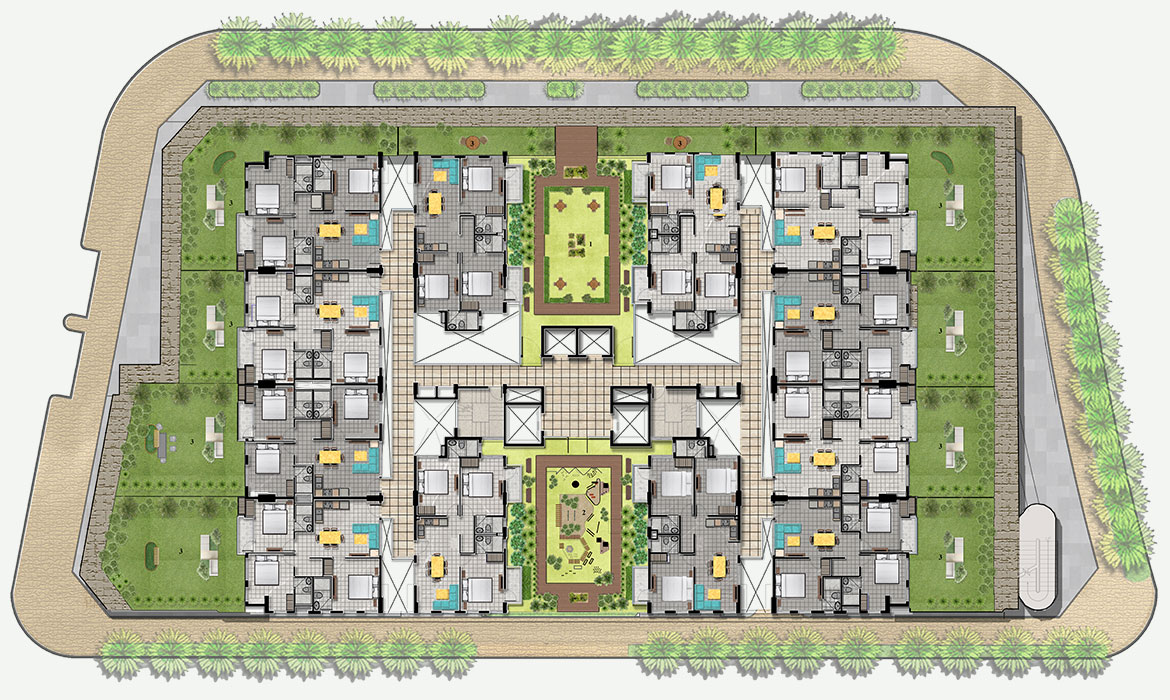One Central Floor Plan floorplans.click