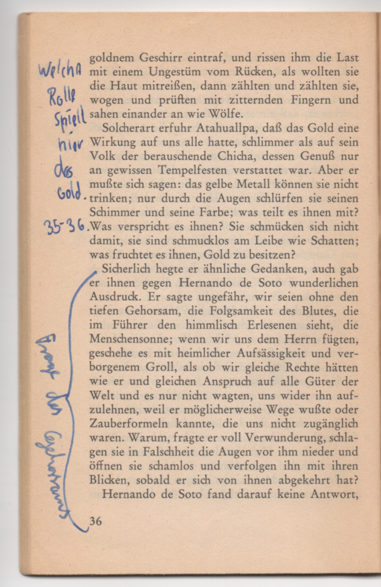 9783843029018: Das Gold von Caxamalca (German.