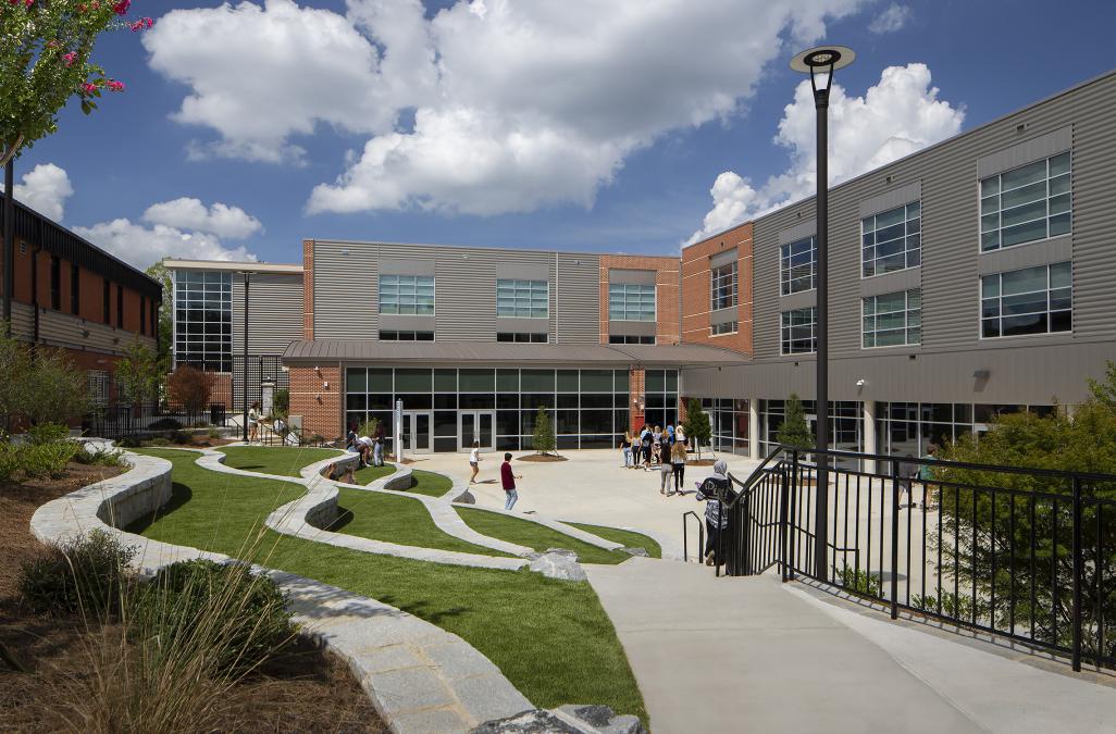 Decatur High School Addition Astro Interior
