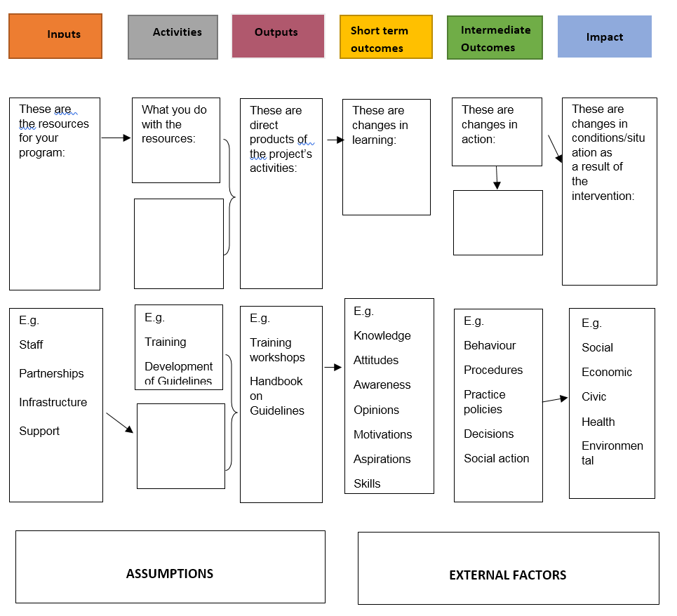 Logic Model IAU Office of Astronomy for Development