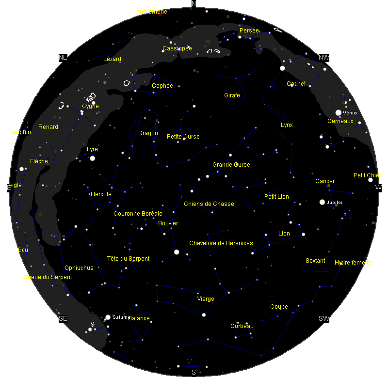 Carte Du Ciel Ephemerides Éphémérides Mai 2015