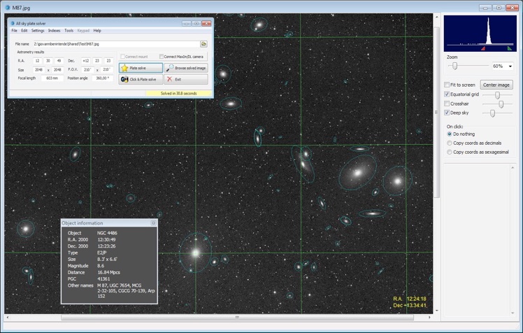 All Sky Plate Solver