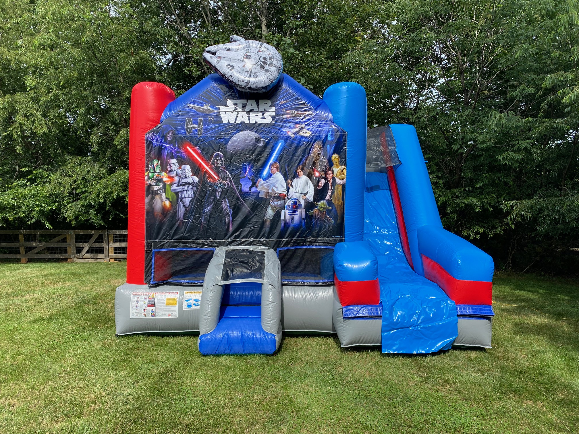 Star Wars Moonbounce Combo Moon Bounce Rentals in DC, Virginia & Maryland