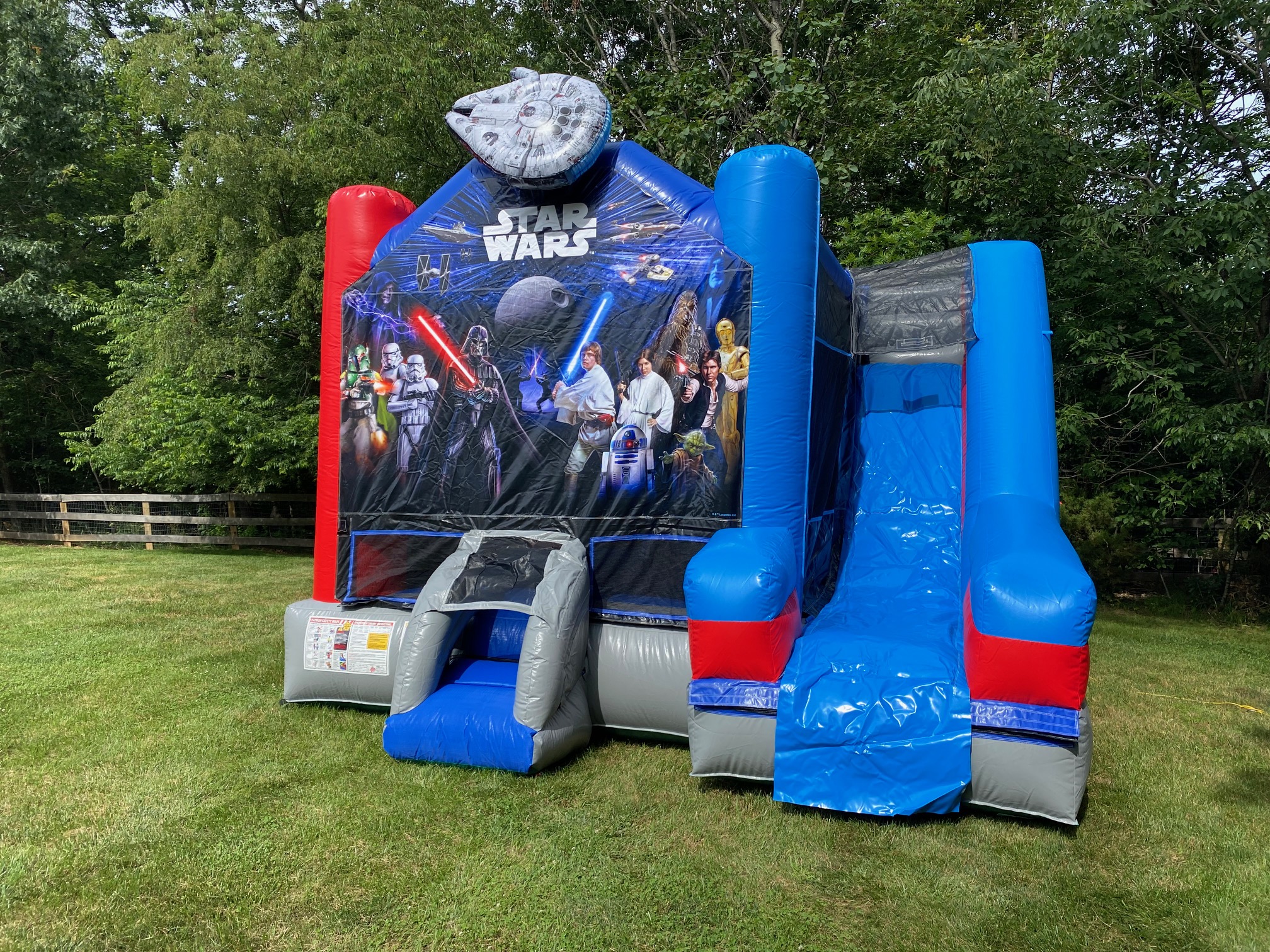Star Wars Moonbounce Combo Moon Bounce Rentals in DC, Virginia & Maryland