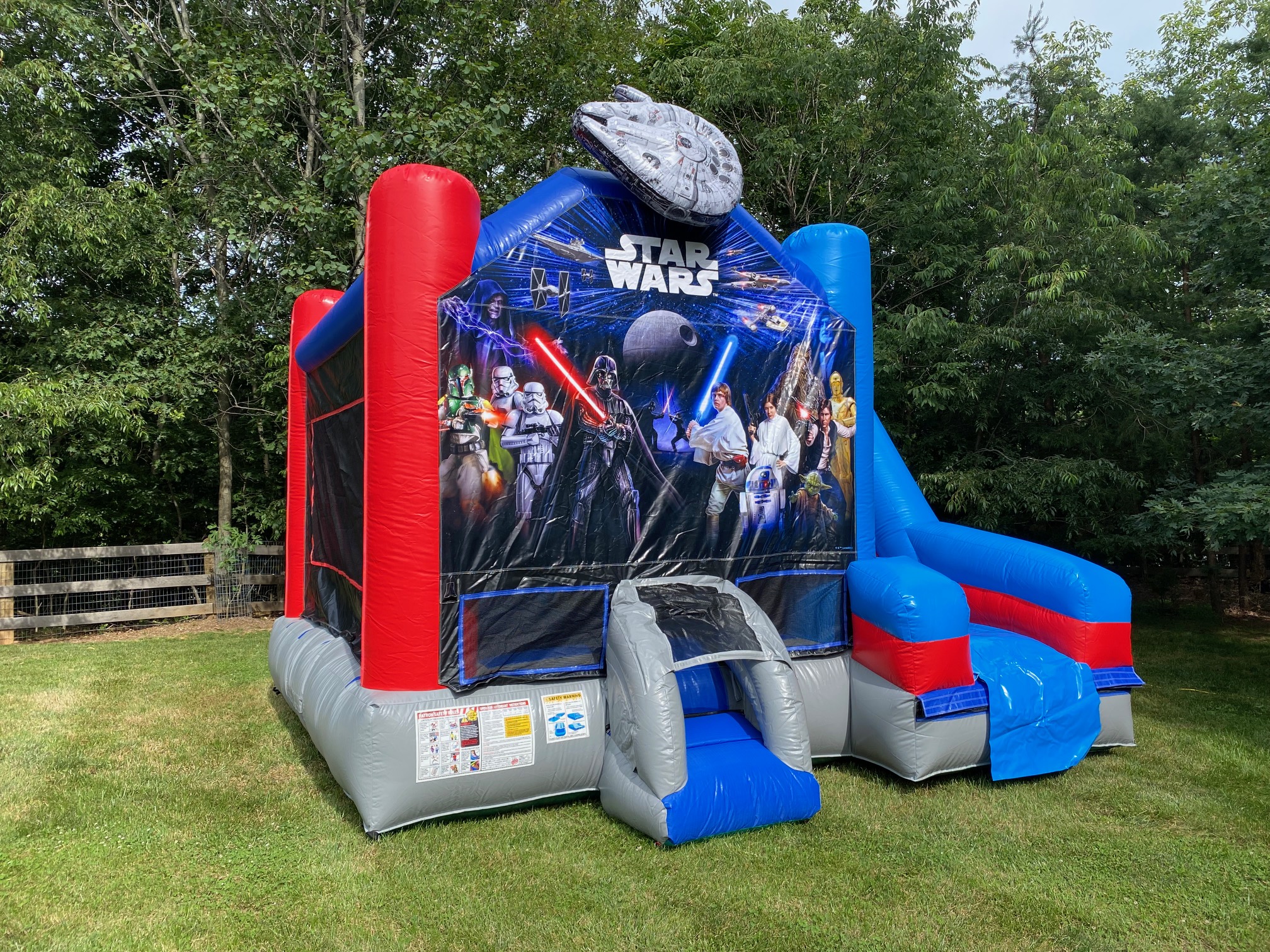 Star Wars Moonbounce Combo Moon Bounce Rentals in DC, Virginia & Maryland
