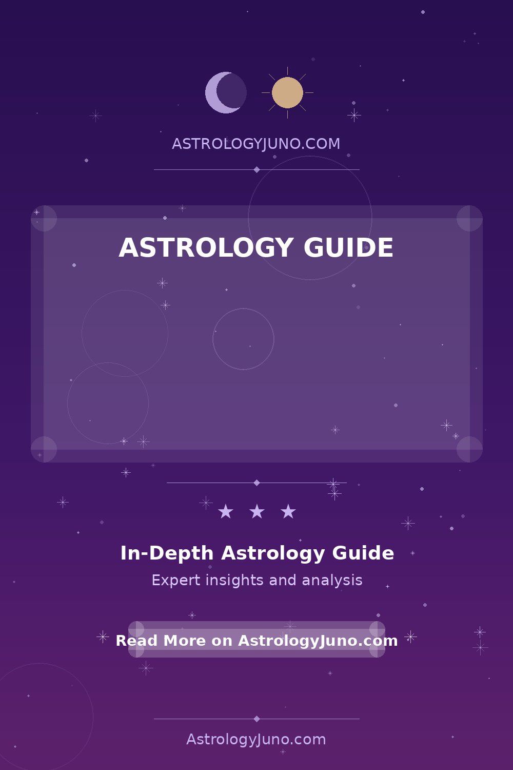 Beginner's Guide to Reading Your Birth Chart Astrology Juno