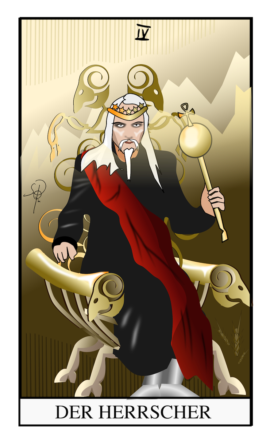 Tarot Der Herrscher Astrolymp