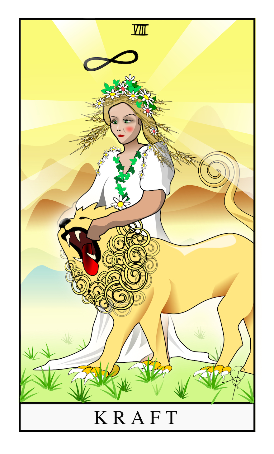 Tarot die Kraft Astrolymp
