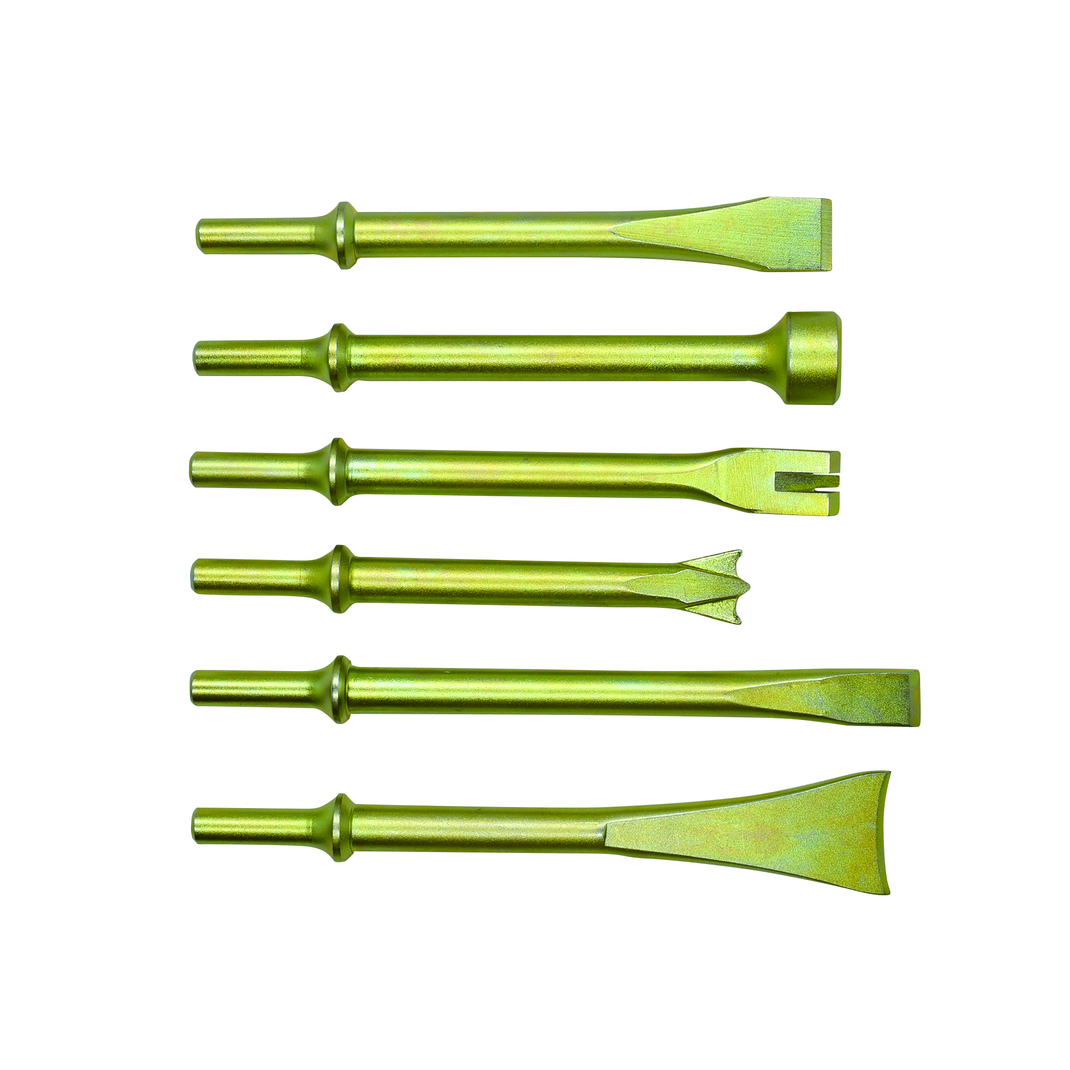 Heavy Duty THOR Air Hammer, Chisel & Cutter Bit Set .401 Shank Astro Pneumatic Tools