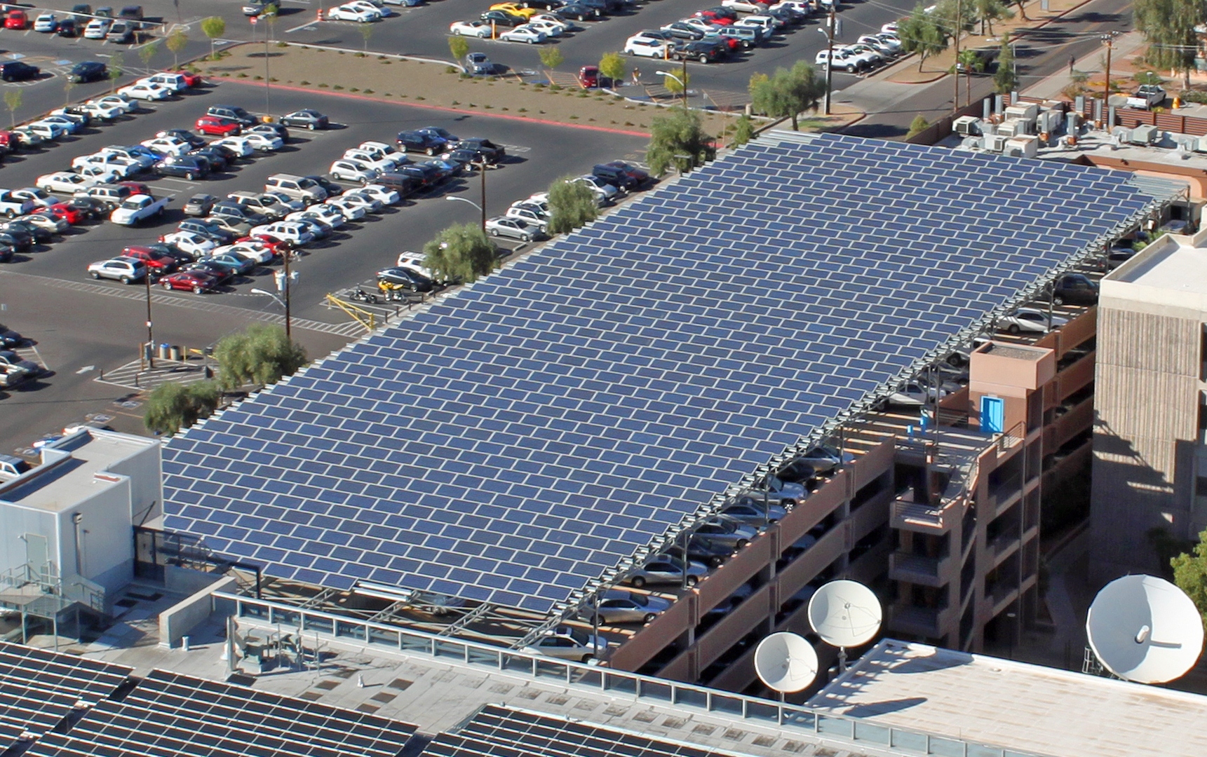 Solar Installations Tenth Street Business and Finance