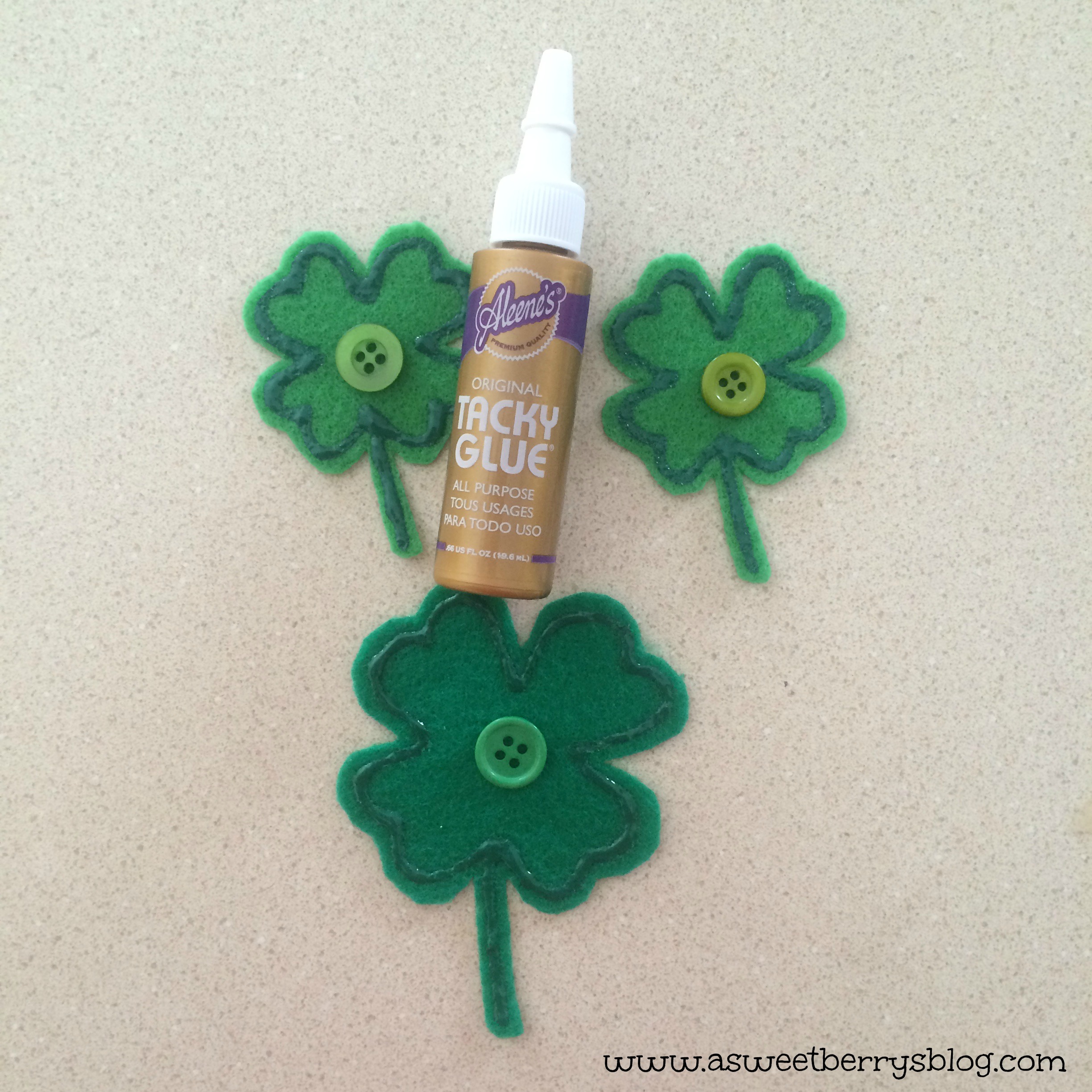 Quick and Easy Felt St. Patrick’s Day Jewelry A Sweet Berry Designs Blog
