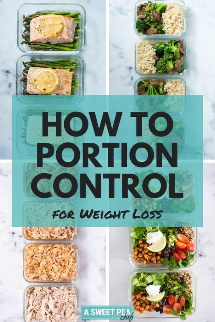 How To Portion Control For Weight Loss (Without Starving!) • A Sweet