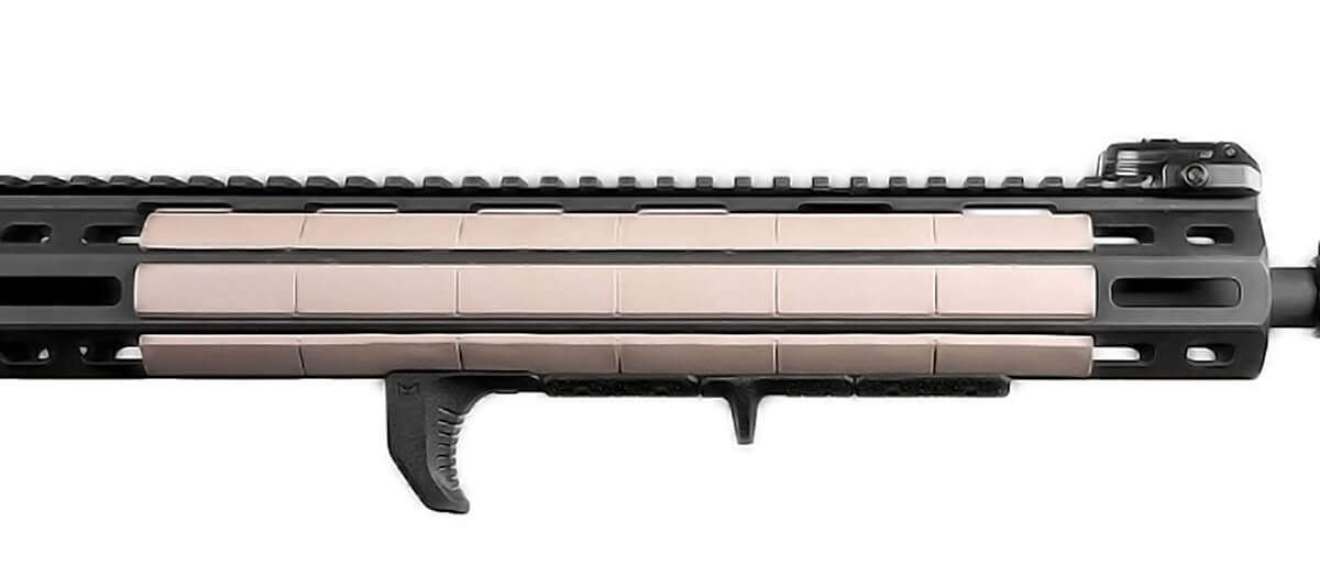Magpul MLOK Rail Cover Type 1 Rubberized Grip AT3 Tactical