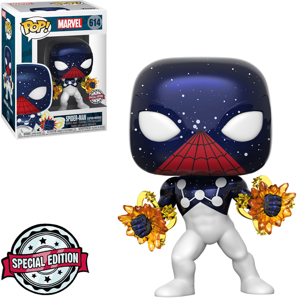 Funko Pop Marvel Spiderman (captain Universe) 614 Exclusive