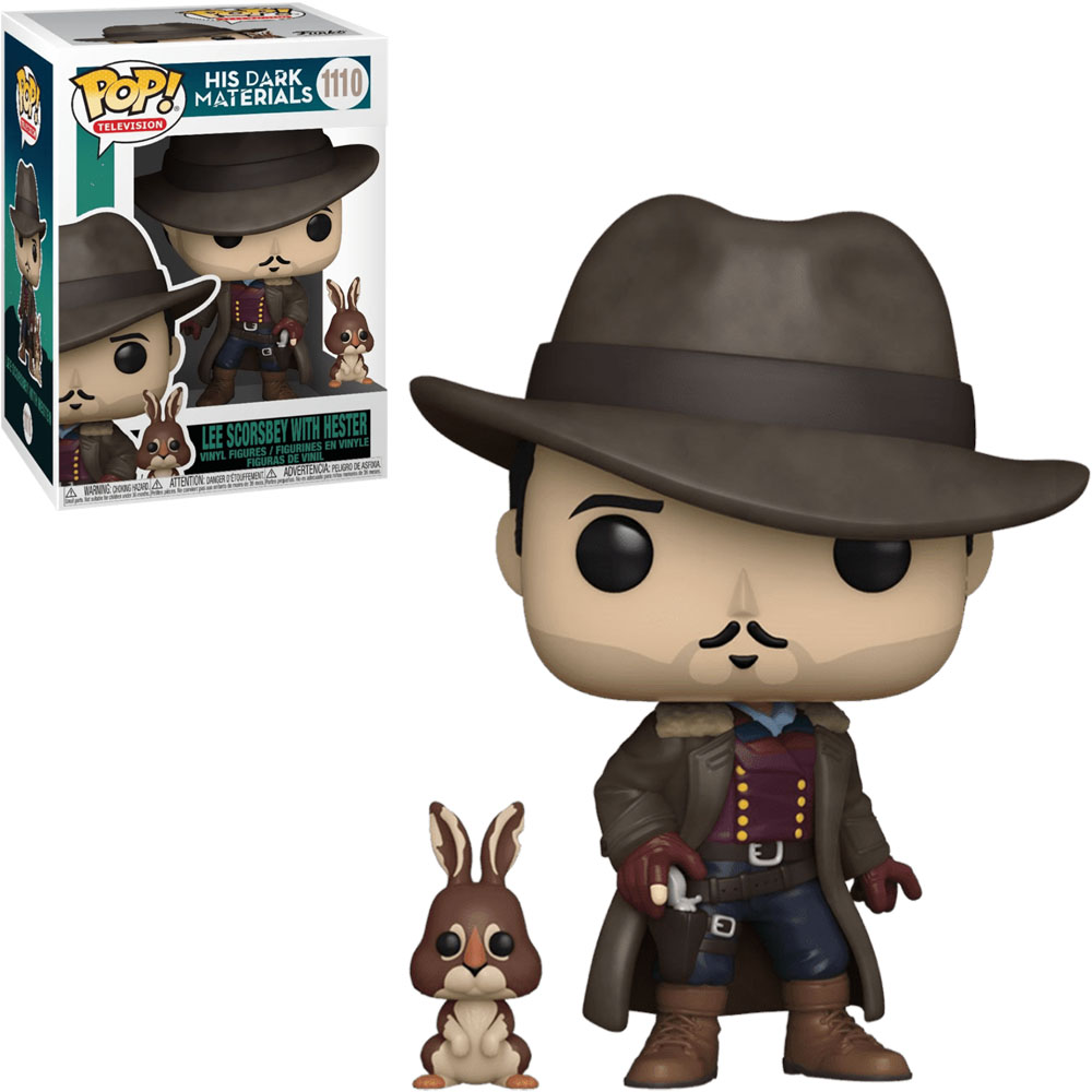 Funko Pop His Dark Materials Lee Scorsbey With Hester 1110 Atacado