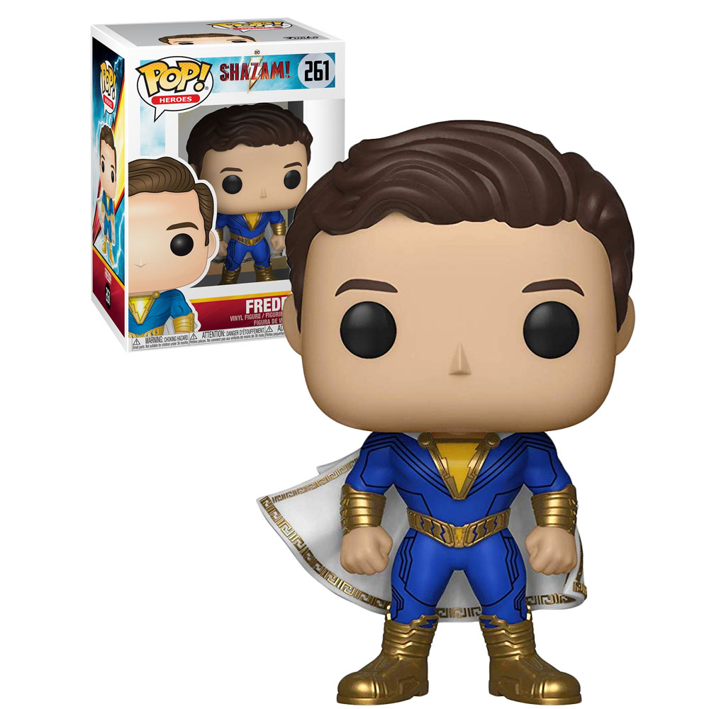 Funko Pop Heroes Movies Shazam Freddy 261 Atacado Collections