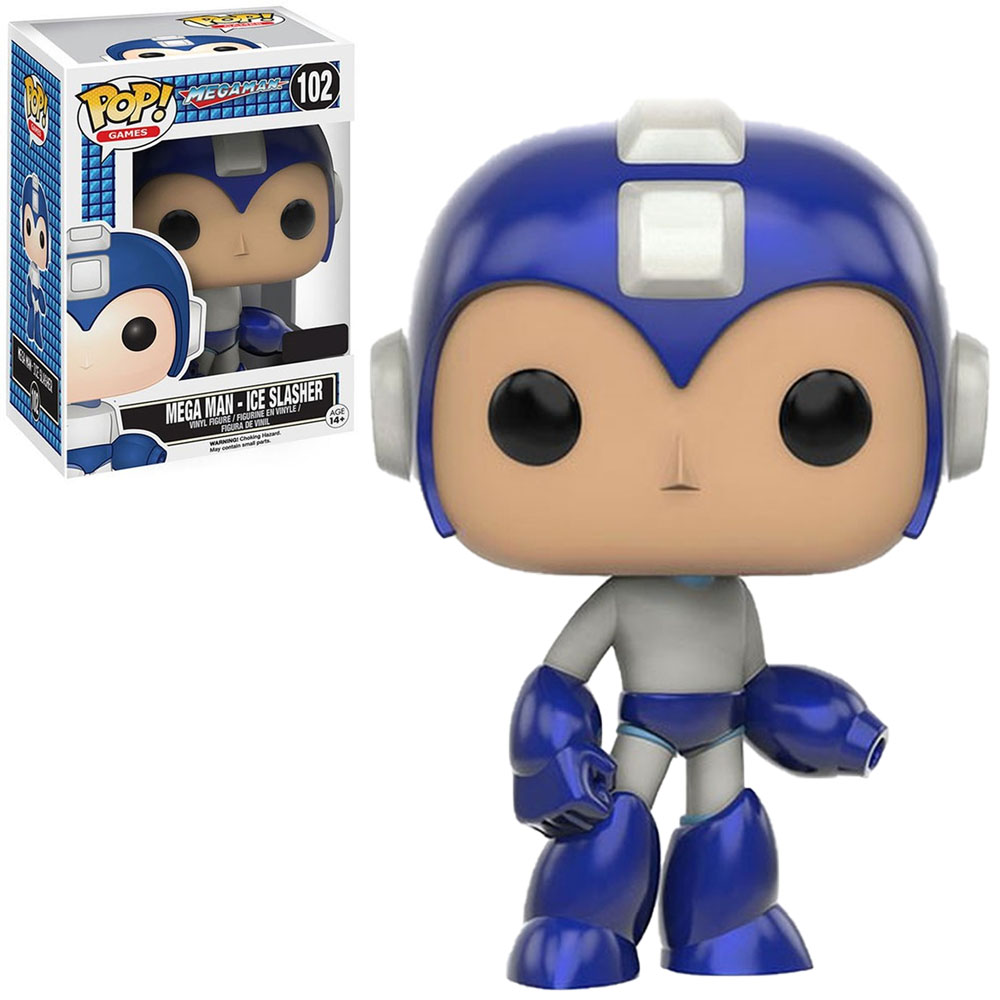 Funko Pop Games Megaman Exclusive Mega Man (ice Slasher) 102