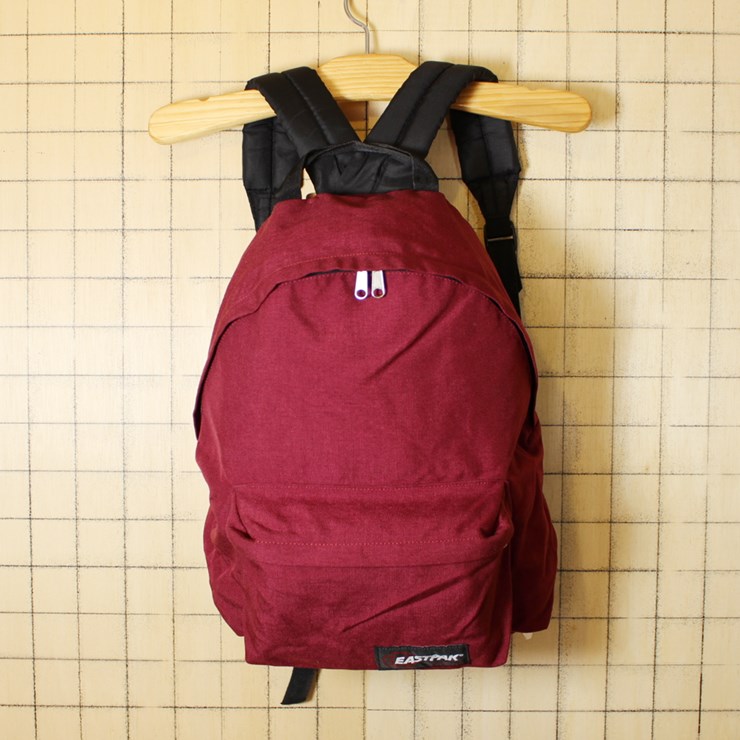 EASTPAK イーストパック USA製 USED 中古 エンジ リュックサック ディパック アメリカ古着 bar52 / 古着屋ataco