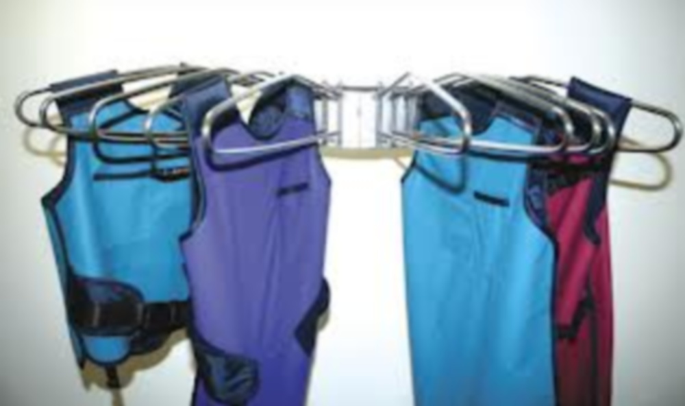 Lead Apron Holder Wall Mounted 4 Hooks, Atallah Hospital and Medical