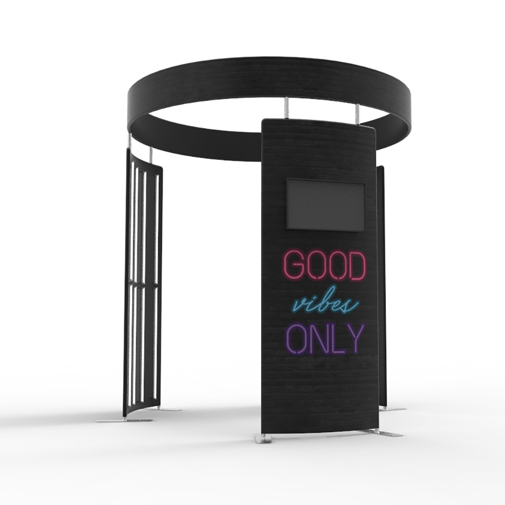 Custom LED Slow Motion 360 Video Photobooth Enclosure ATA Photo