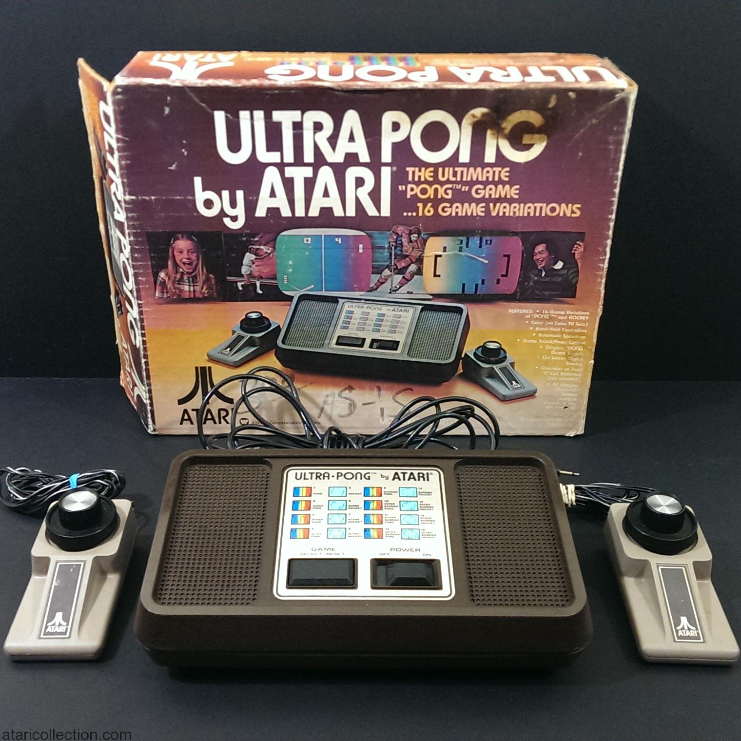 Atari C402(S) Ultra Pong Games Console ATARI COLLECTION