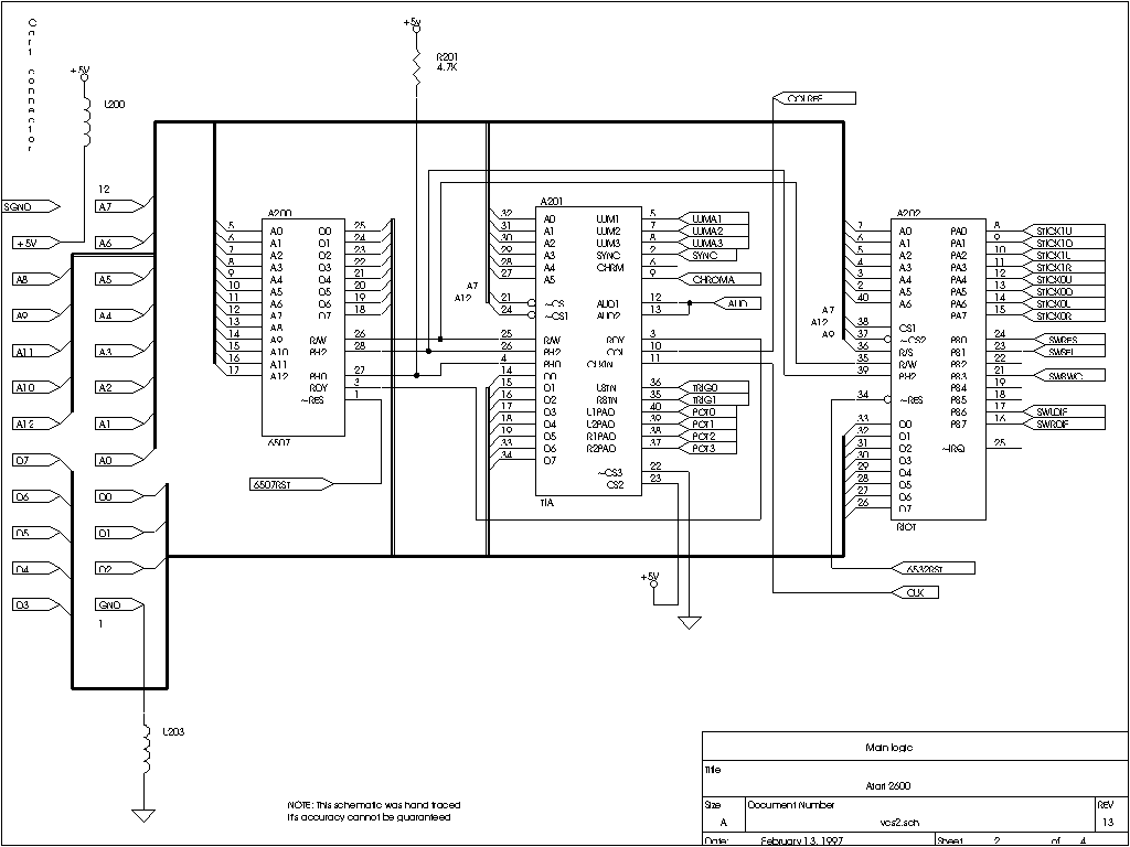 Atari 2600 Tech Page