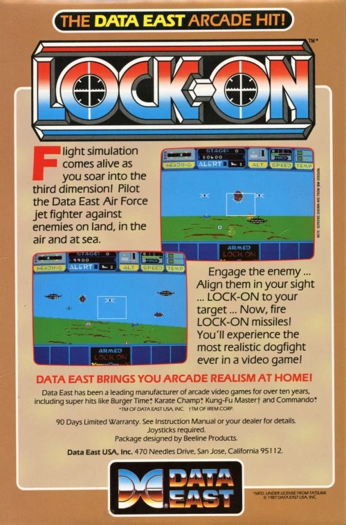 LockOn Atari ST game Atari Legend