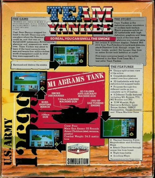 Team Yankee Atari ST game Atari Legend
